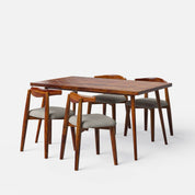 Helena-Arendt Dining Table Set- 4 & 6 Seater/ All sizes