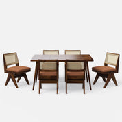 Helena-Jean Dining Table Set- 4,6 & 8 Seater/ All sizes