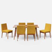 Helena-Lidia Dining Table Set - 4 & 6 Seater/ All sizes