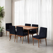 Maltby-Lidia Dining Table Set- 4 & 6 Seater/ All sizes