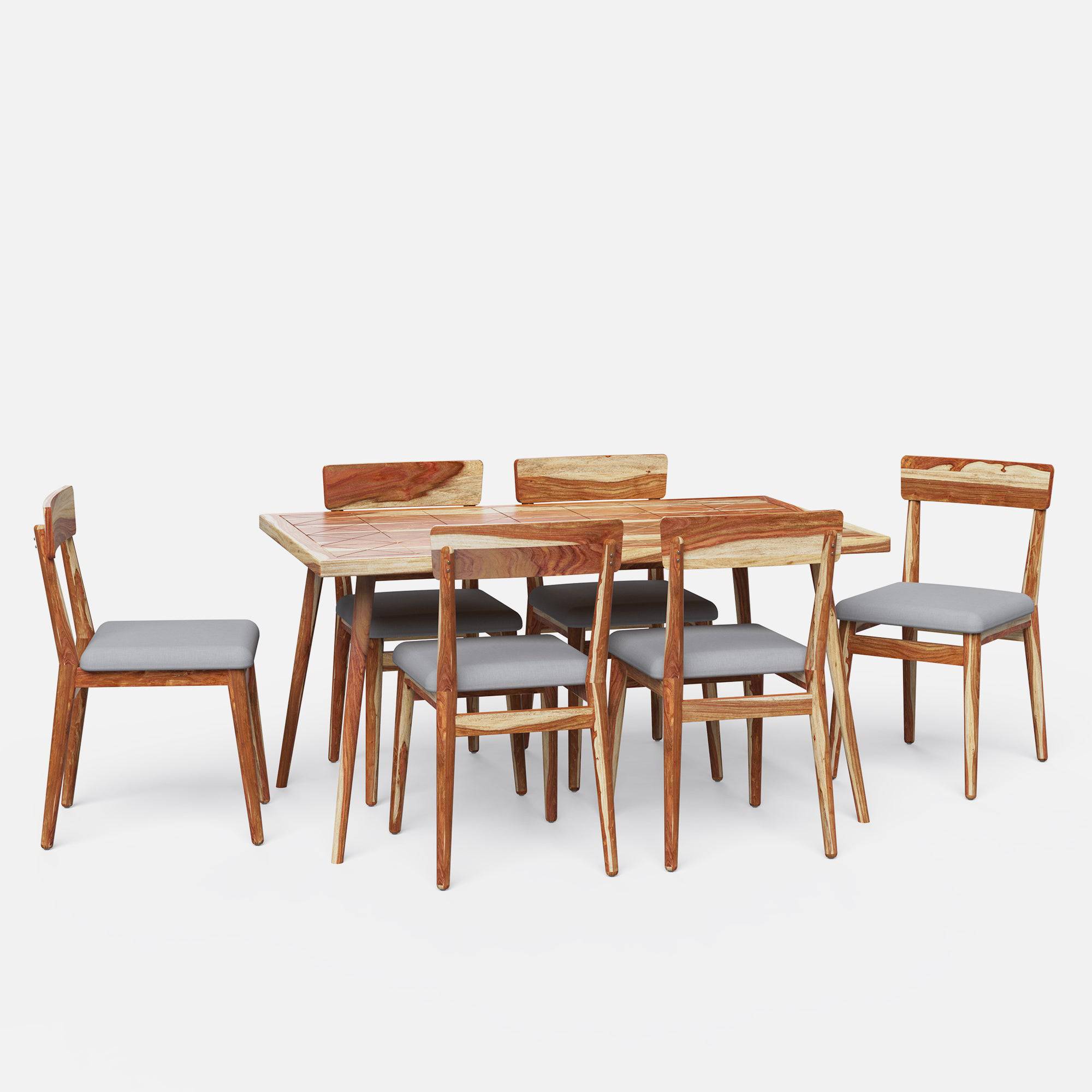 Helena-Middleton Dining Table Set- 4 & 6 Seater/ All sizes