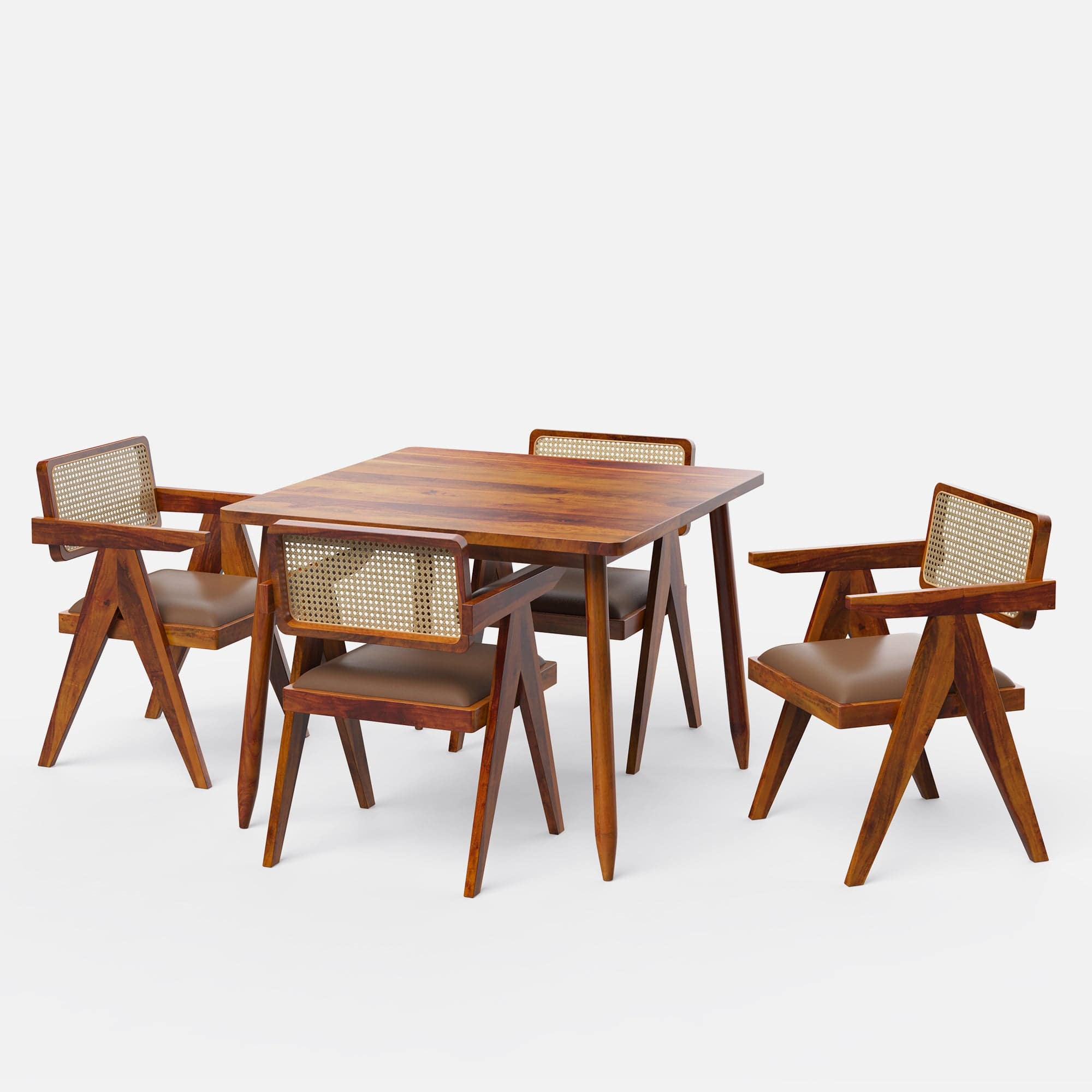 Maltby-Pierre Dining Table Set- 4 & 6 Seater/ All sizes