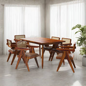 Maltby-Pierre Dining Table Set- 4 & 6 Seater/ All sizes