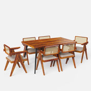 Shelly Pierre Dining Set - 6 seater