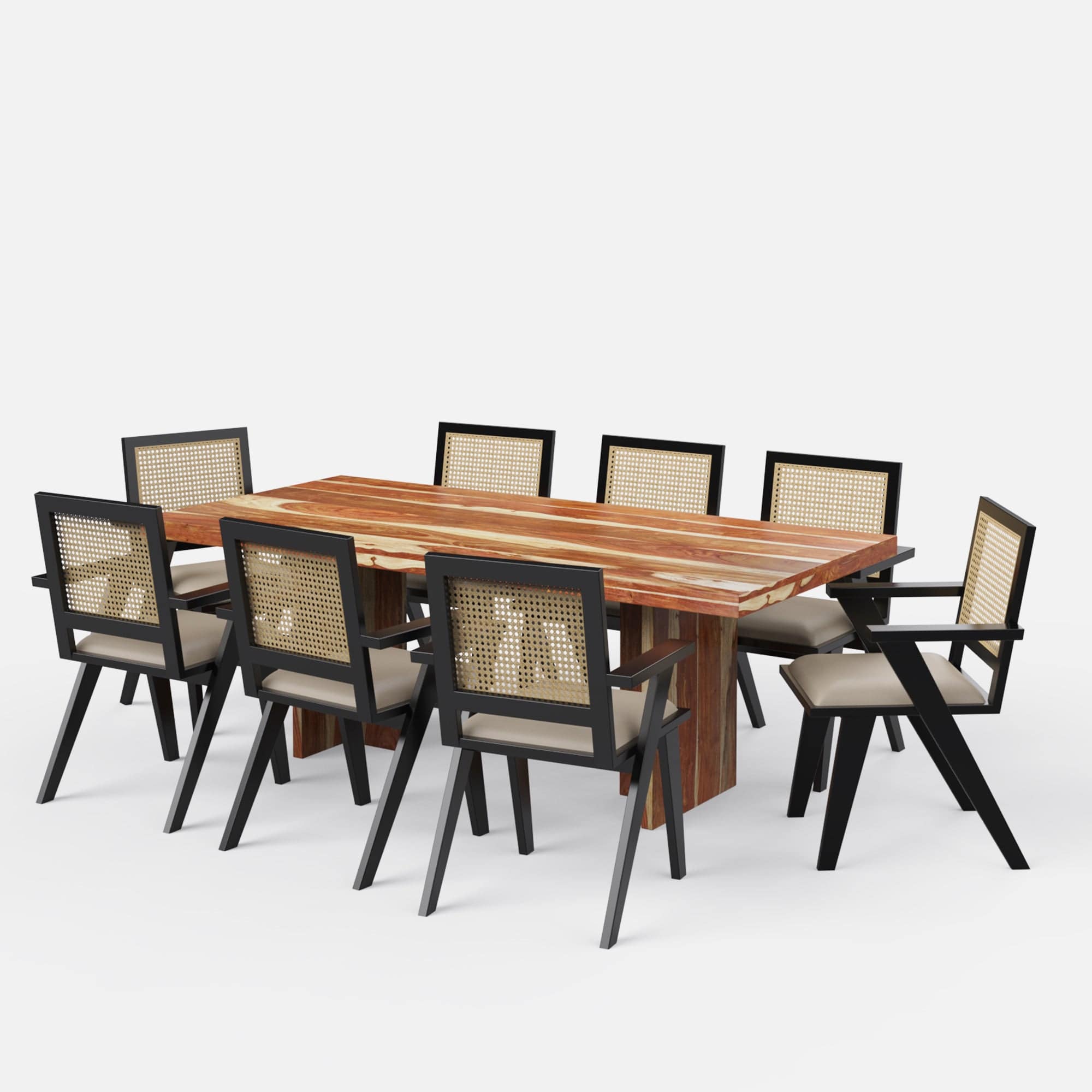 Antwerp-Flora Dining Table Set- 6 & 8 Seater/ All sizes