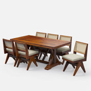 Gable-Jean Dining Table Set- 6 & 8 Seater/ All sizes