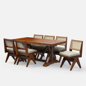 Gable-Jean Dining Table Set- 6 & 8 Seater/ All sizes