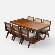 Gable-Jean Dining Table Set- 6 & 8 Seater/ All sizes