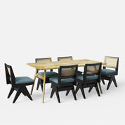 Dido-Jean Dining Table Set - Large 4 & 6 Seater/ All sizes