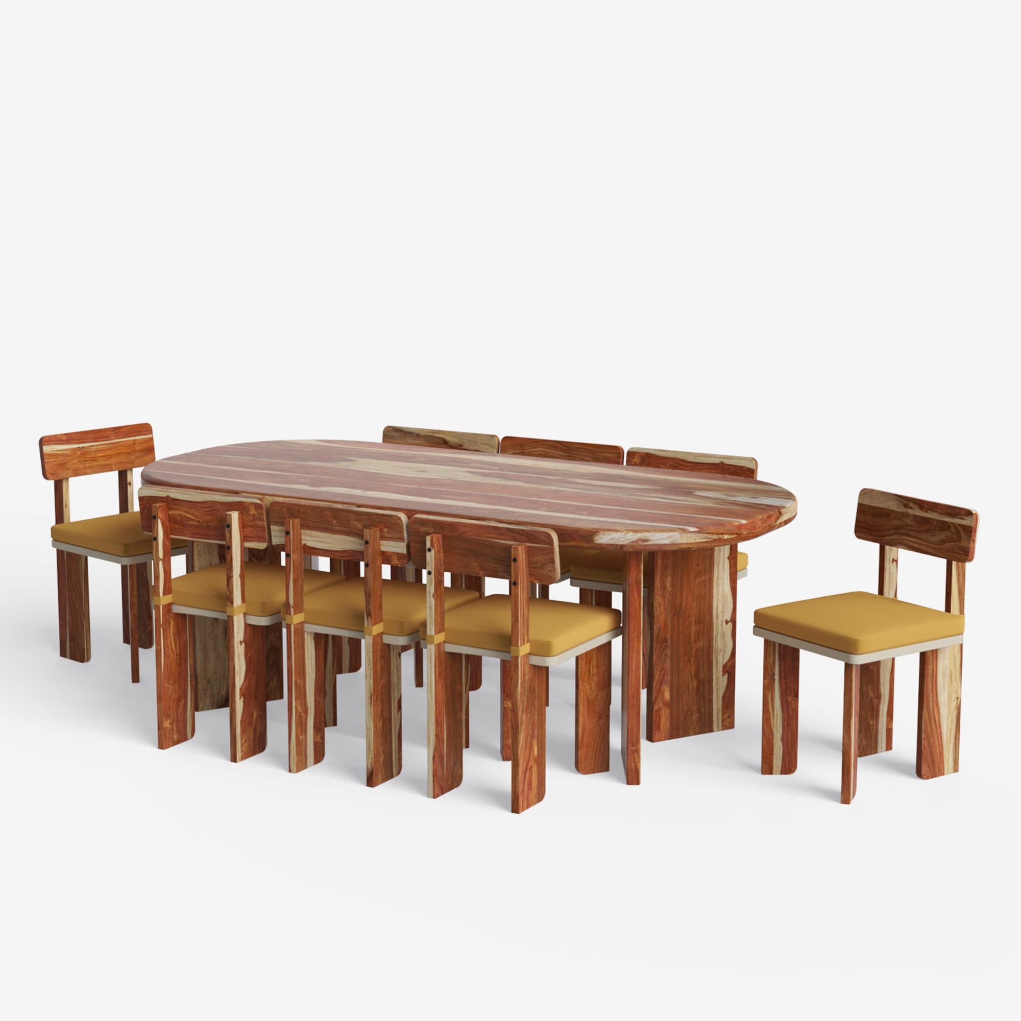 Lucas Luxury Dining Set - 6 & 8 Seater/All sizes