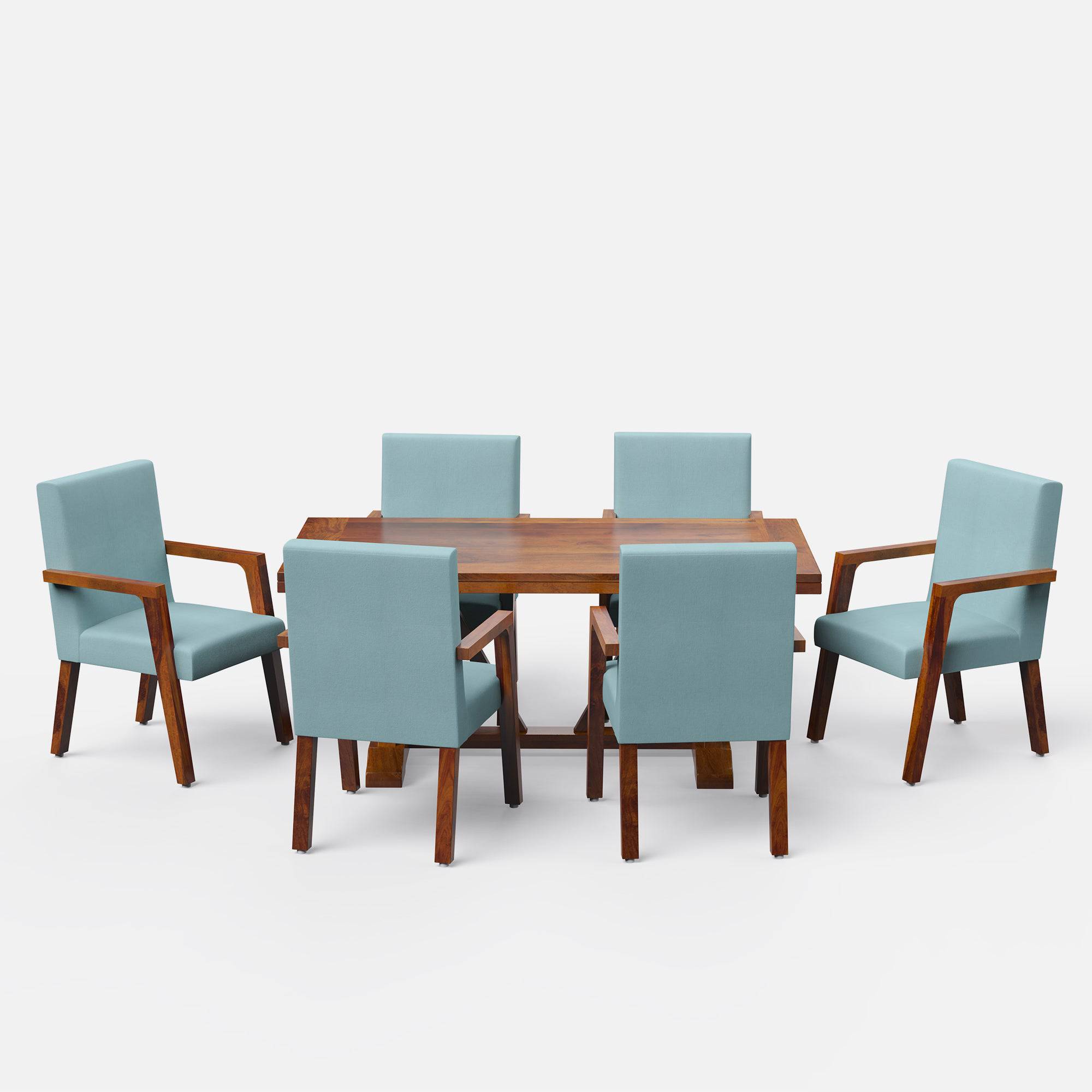 Gable-Watson Dining Table Set- 6 & 8 Seater/ All sizes