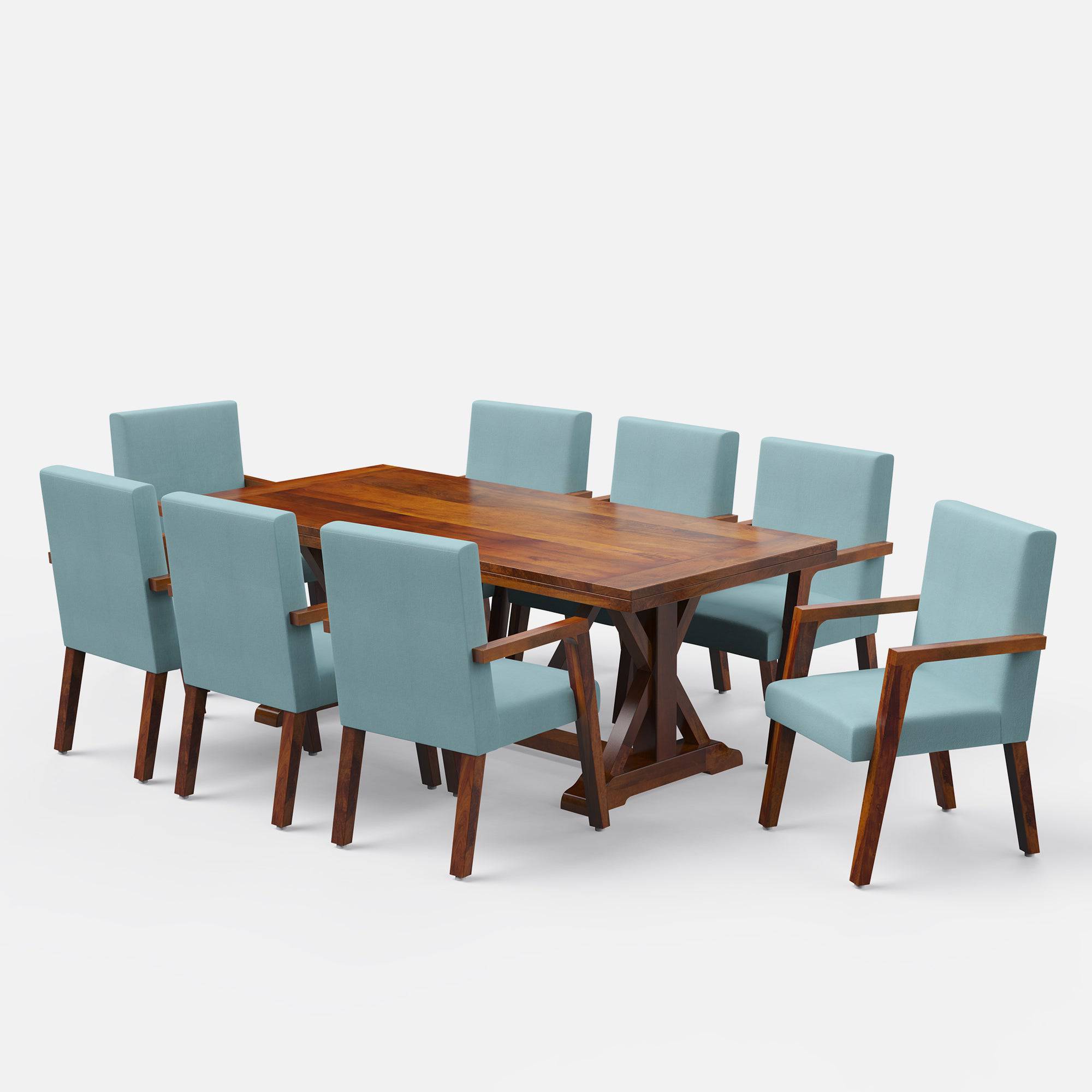 Gable-Watson Dining Table Set- 6 & 8 Seater/ All sizes