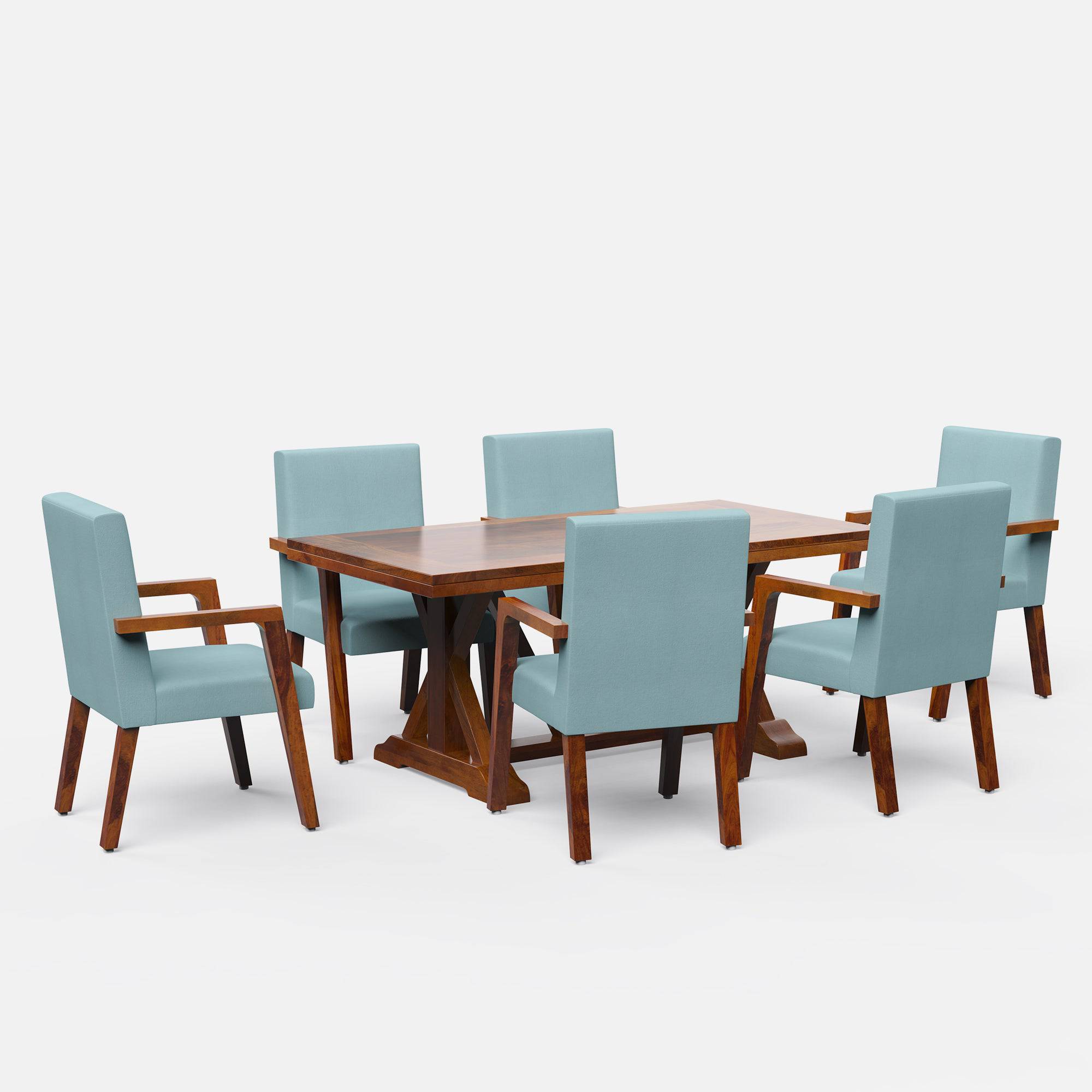 Gable-Watson Dining Table Set- 6 & 8 Seater/ All sizes