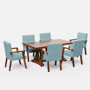 Gable-Watson Dining Table Set- 6 & 8 Seater/ All sizes