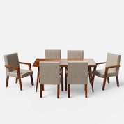 Helena-Watson Dining Table Set- 4 & 6 Seater/ All sizes