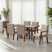 Helena-Watson Dining Table Set- 4 & 6 Seater/ All sizes