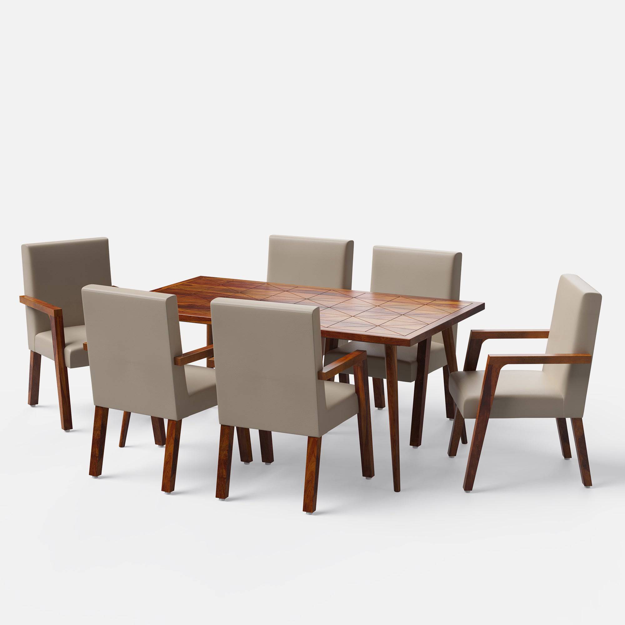 Helena-Watson Dining Table Set- 4 & 6 Seater/ All sizes