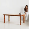 Roma Luxury Dining Table - 6 - Large 6 Seater - 175 cm x 90 cm x 76 cm - Sheesham