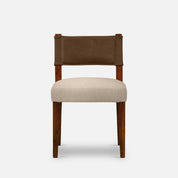 Angel Upholstered Chair - Set of Two - Dual Tone - Tan