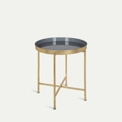 Helena Table - Metal frame with Tray Top