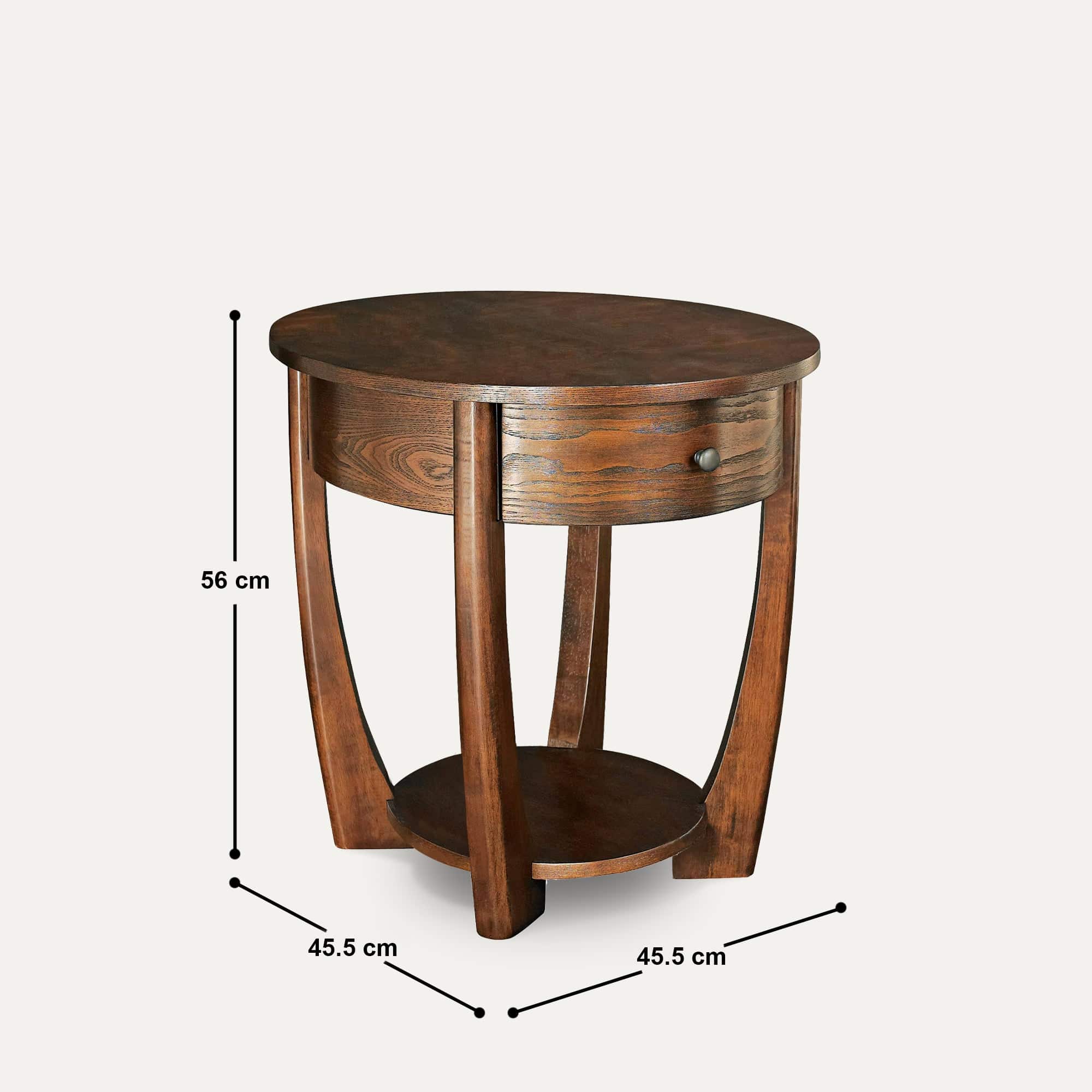 Athena Table - Side Table in Wood