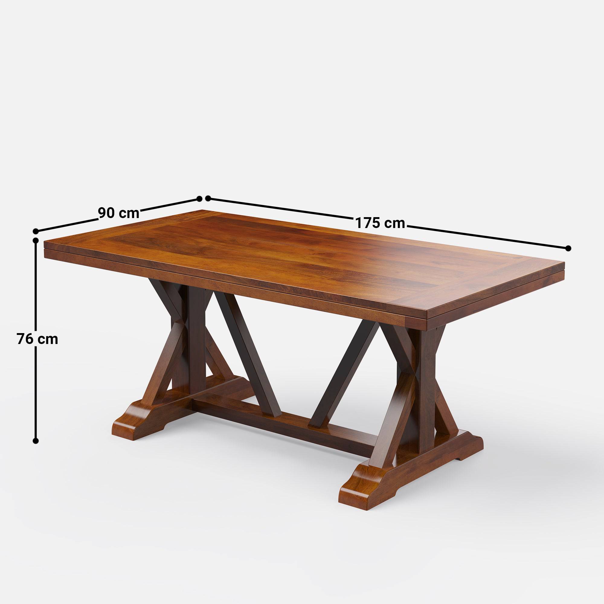 Gable-Watson Dining Table Set- 6 & 8 Seater/ All sizes - Crafts Mill Bespoke Furniture - Dining