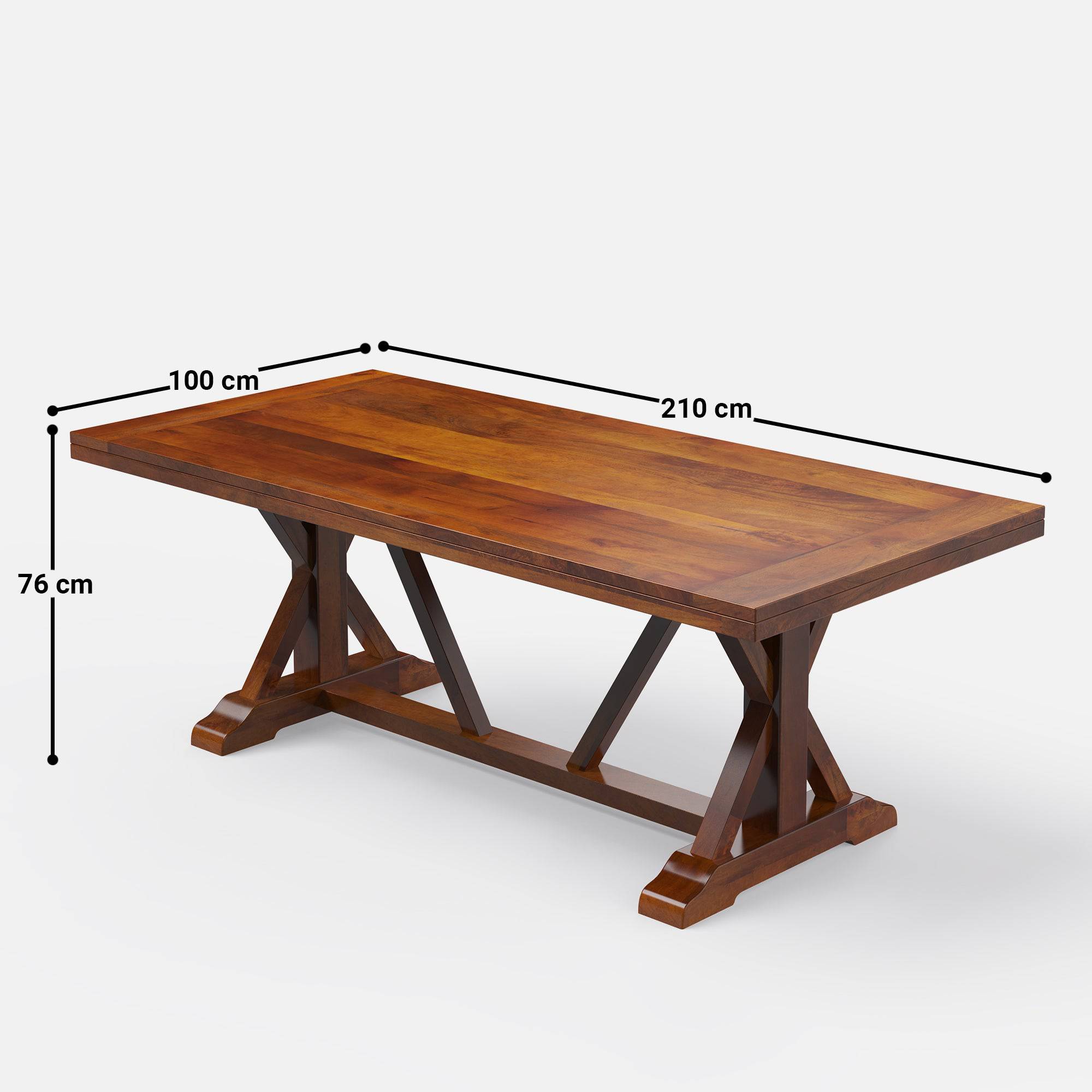 Gable-Jean Dining Table Set- 6 & 8 Seater/ All sizes - Crafts Mill Bespoke Furniture - Dining
