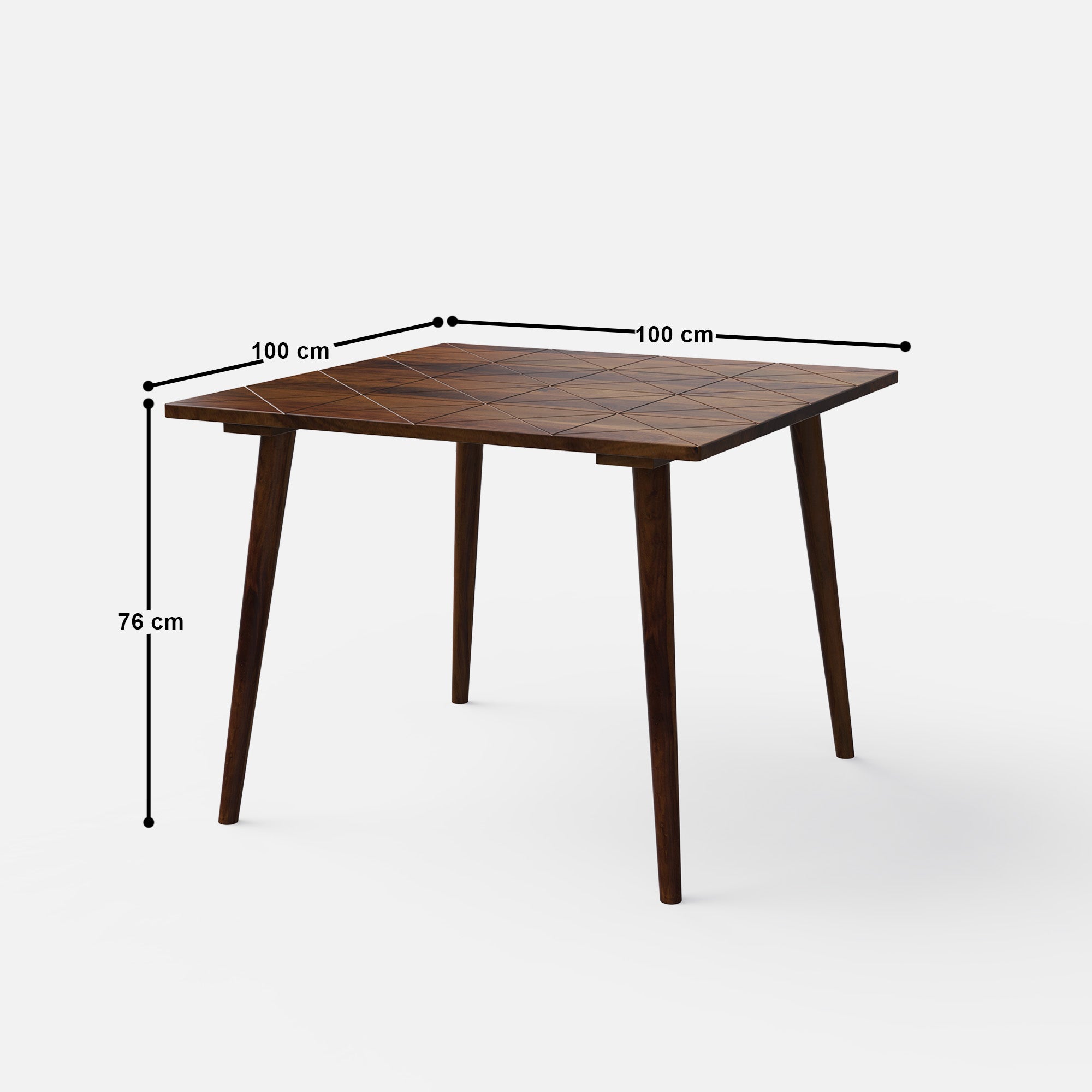 Helena-Flora Walnut Dining Table Set - 4 & 6 Seater - All Sizes - Crafts Mill Bespoke Furniture - Dining