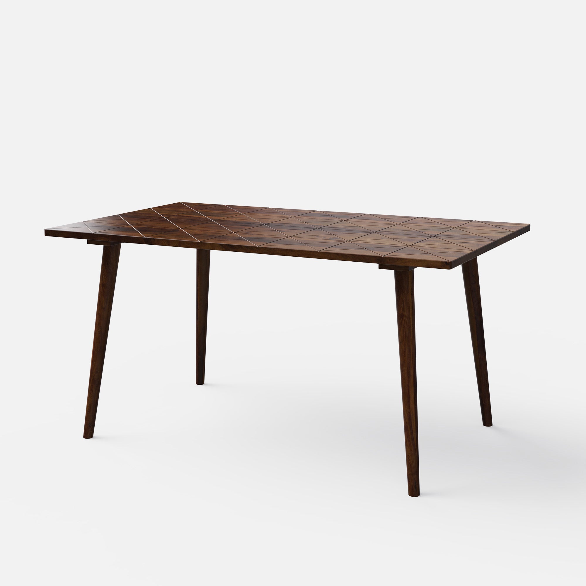 Helena-Flora Walnut Dining Table Set - 4 & 6 Seater - All Sizes - Crafts Mill Bespoke Furniture - Dining