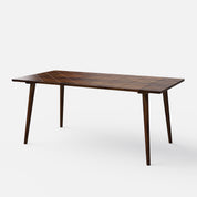 Helena-Flora Walnut Dining Table Set - 6 Seater/175 cm - Crafts Mill Bespoke Furniture - Dining