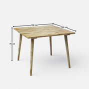 Helena Luxury Dining Table - 4, 6 & 8 Seater/All Sizes - Crafts Mill Bespoke Furniture - Dining
