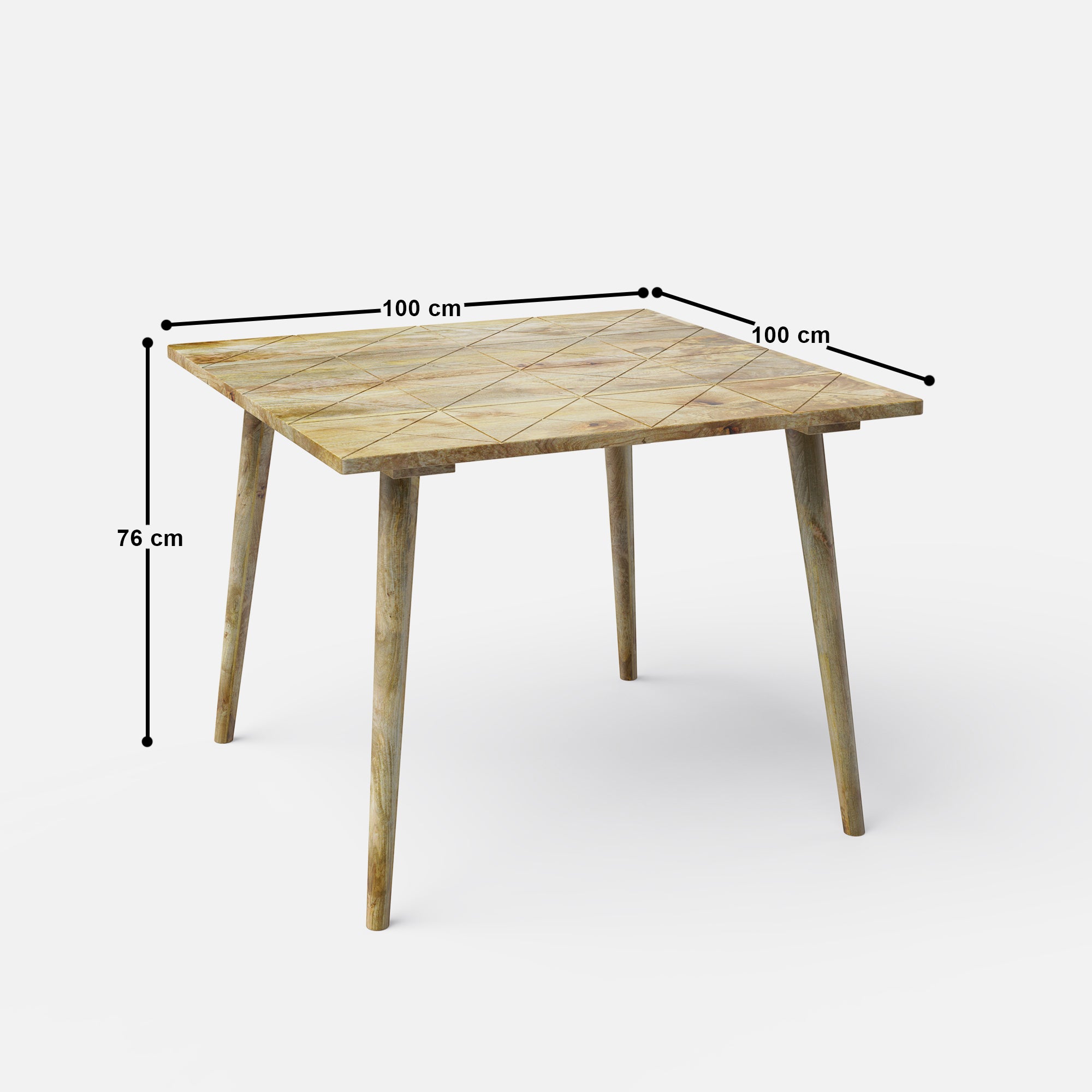 Helena Luxury Dining Table - 4, 6 & 8 Seater/All Sizes - Crafts Mill Bespoke Furniture - Dining