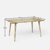 Helena Luxury Dining Table - 4, 6 & 8 Seater/All Sizes - Crafts Mill Bespoke Furniture - Dining