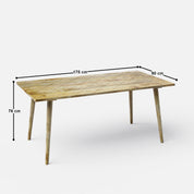 Helena Luxury Dining Table - 4, 6 & 8 Seater/All Sizes - Crafts Mill Bespoke Furniture - Dining