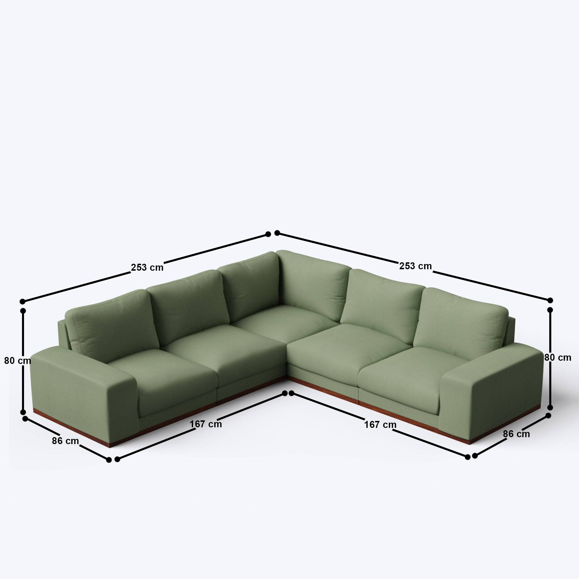 Derek Modular Corner sofa