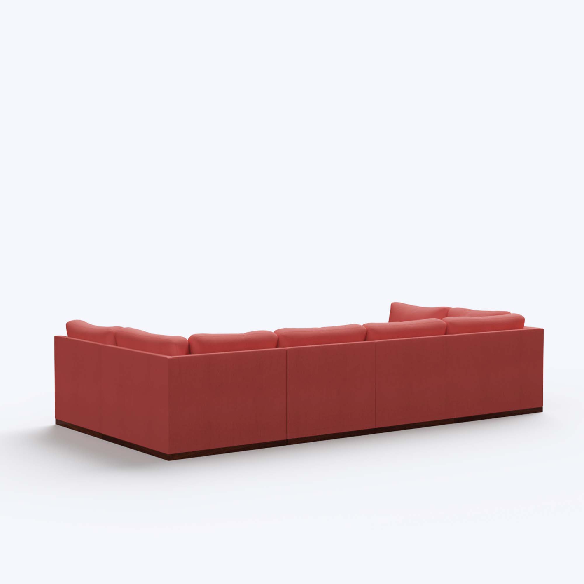 Derek Modular U- Shaped sofa - 62" Left Chaise | 123" Middle | 62" Right Chaise