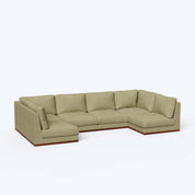 Derek Modular U- Shaped sofa - 62" Left Chaise | 123" Middle | 62" Right Chaise