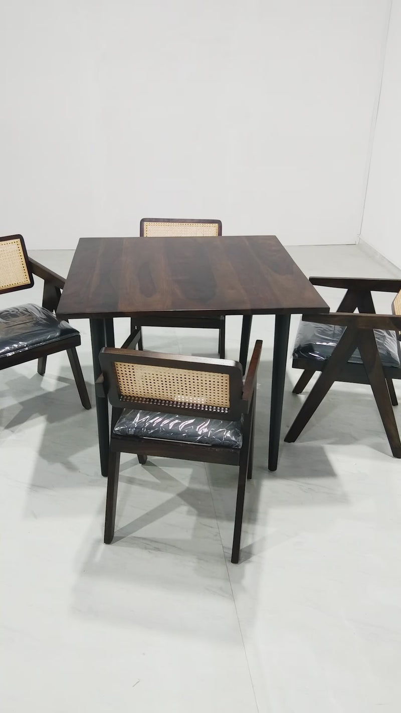 Helena-Pierre Dining Set - 100 cm - 4 Seater