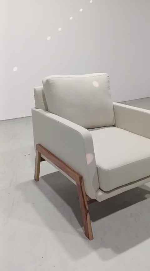 Arte Accent Chair - Sheesham Natural