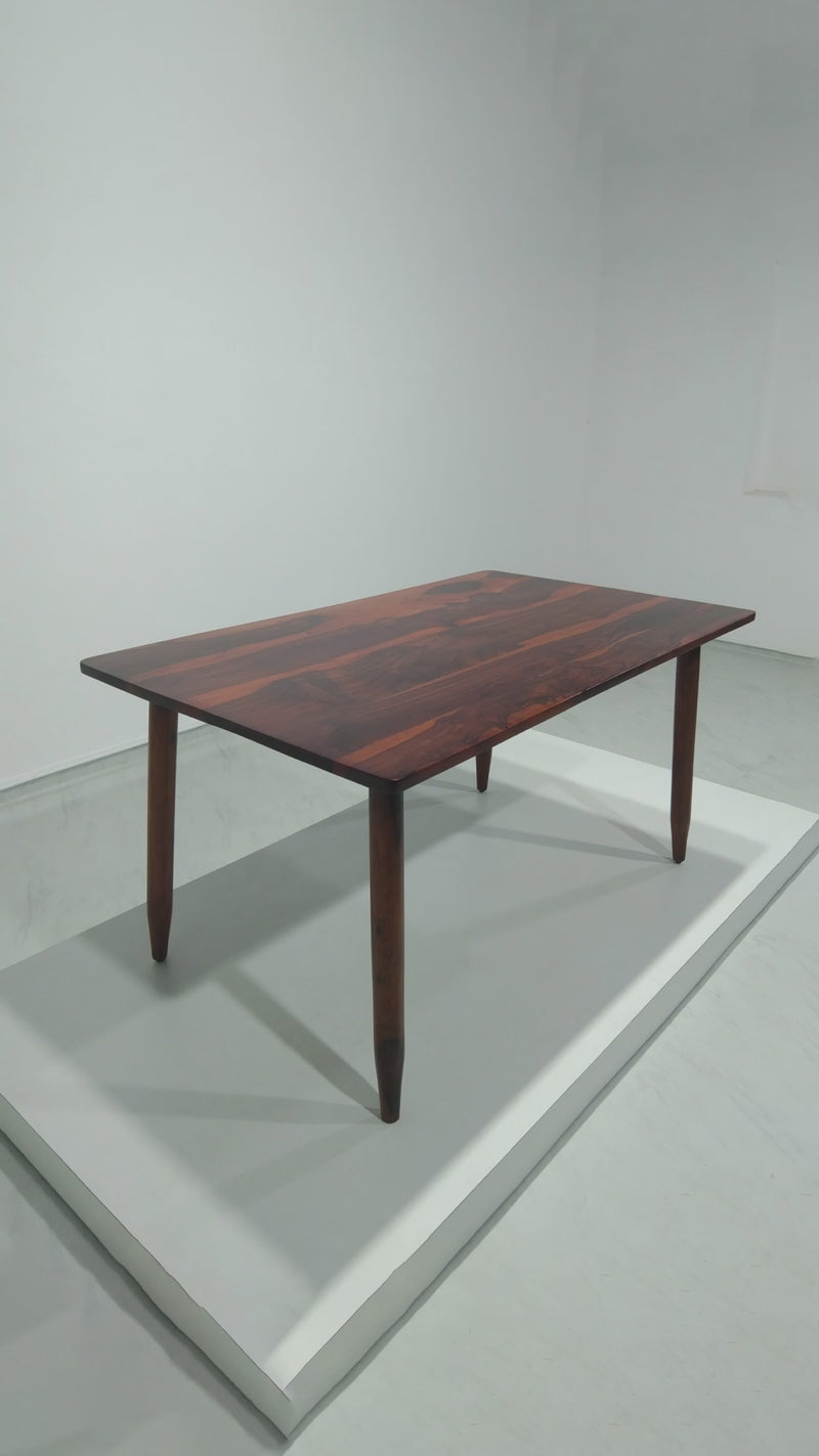 Maltby Luxury Dining Table 150cm - Honey Polish Sheesham