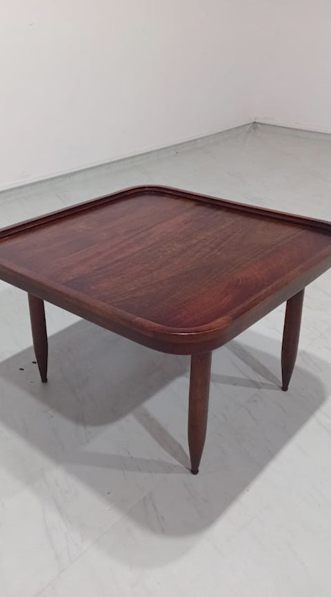 Summer Square Large Coffee Table - Mango Walnut