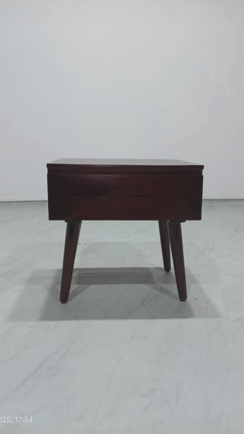 Sid Night Stand - Sheesham Walnut