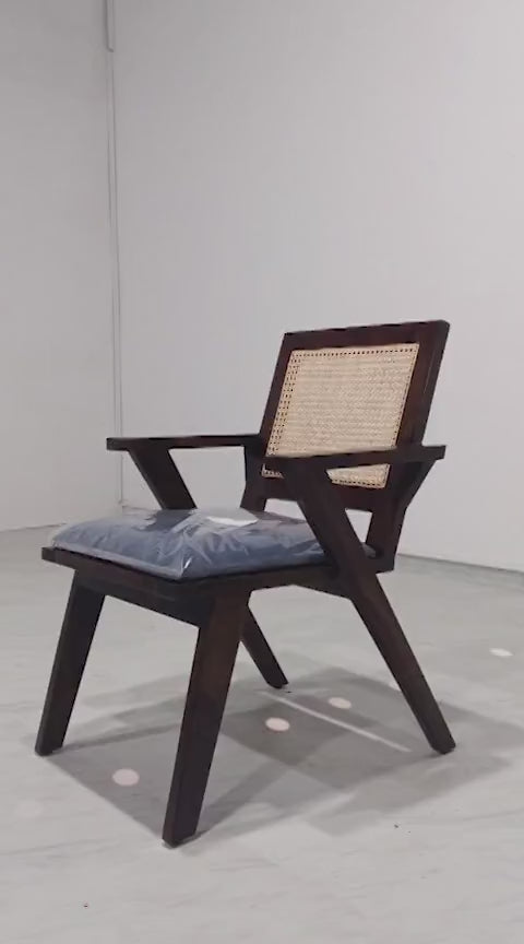 Flora Chair - Sheesham Walnut