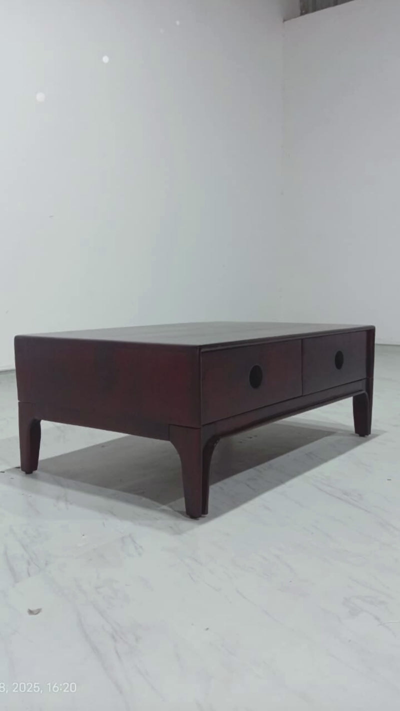 Liv Center Table - Mango Honey Walnut