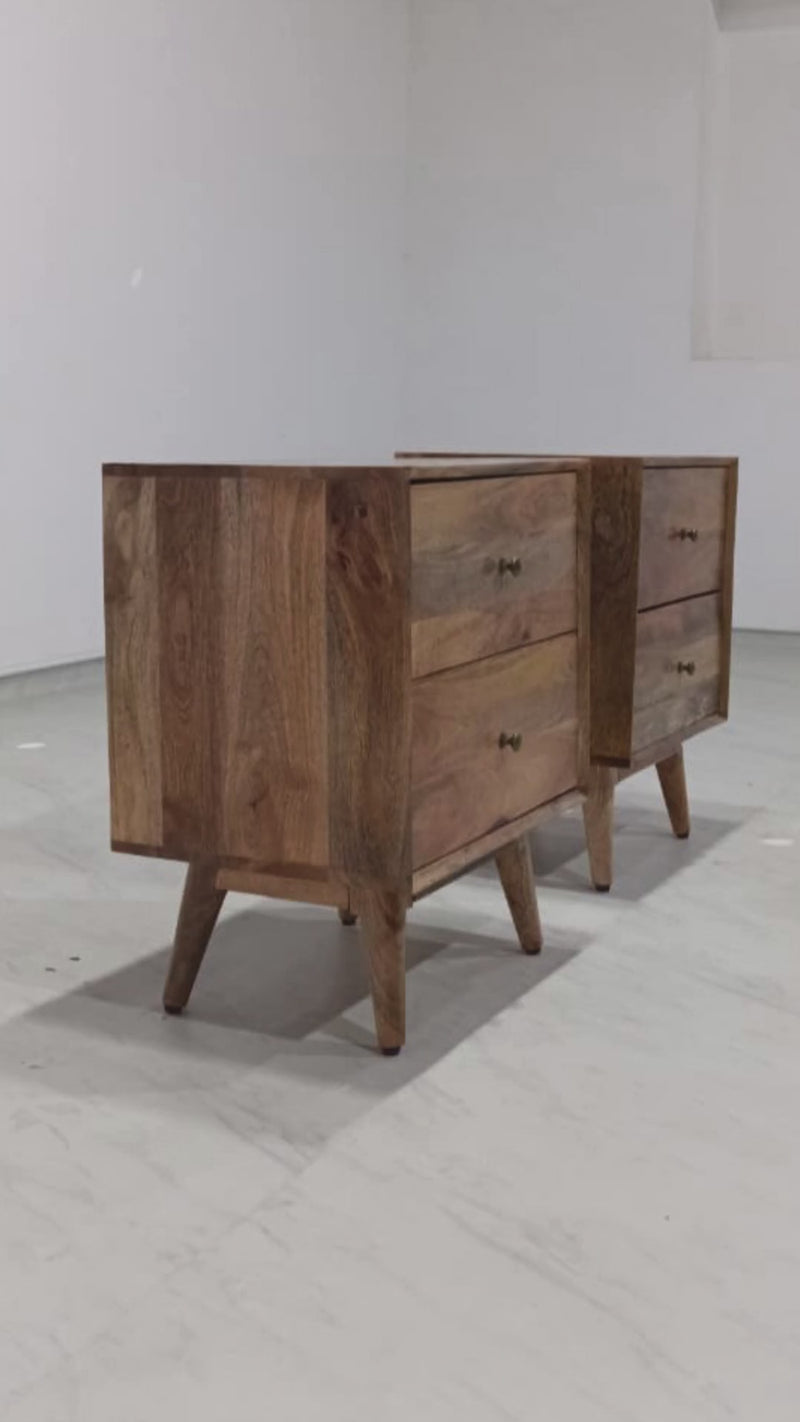 Fran Mango Natural Night Stand