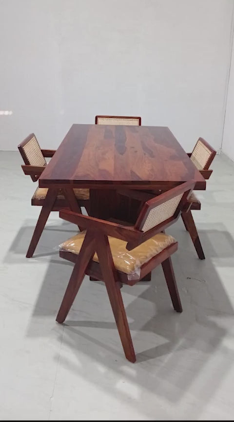 Antwerp-Pierre Dining Set - 175 cm - 4 Seater