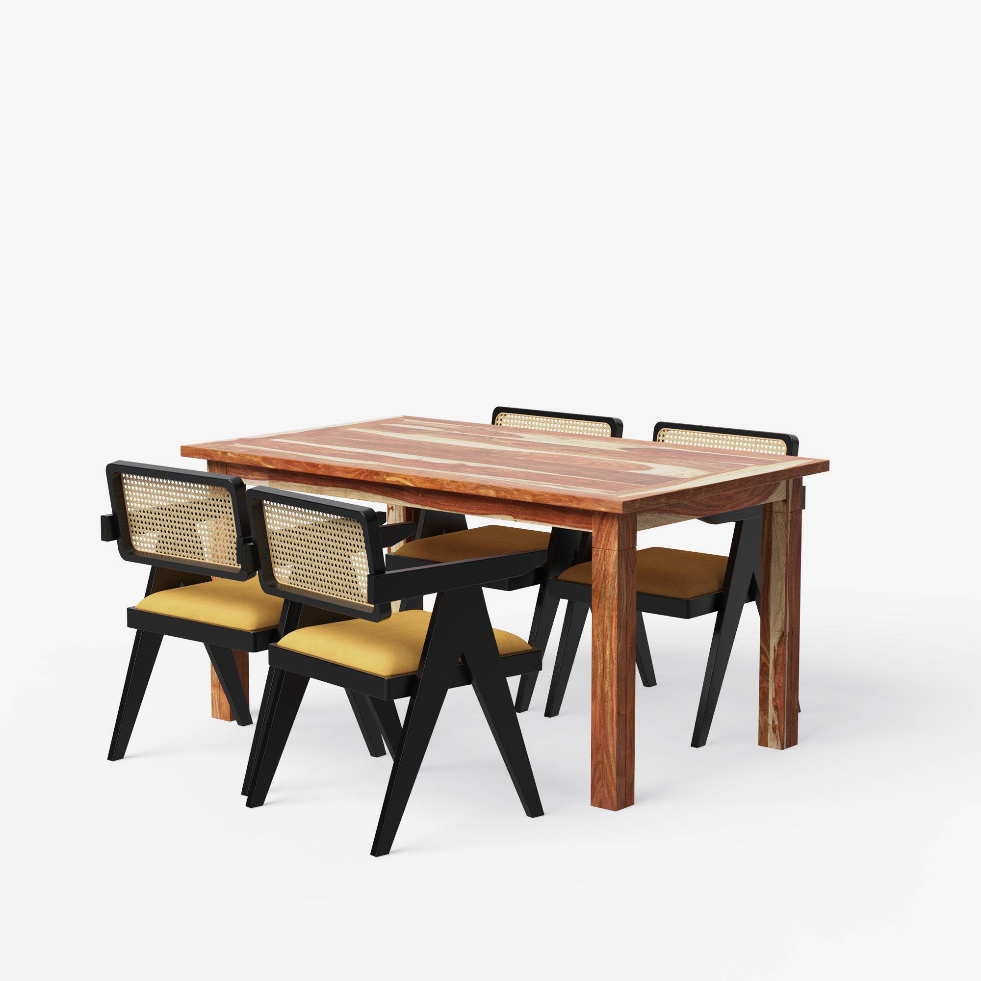 Roma-Pierre Luxury Dining Set - 4,6 & 8 Seater/ All sizes - Crafts Mill Bespoke Furniture - Dining