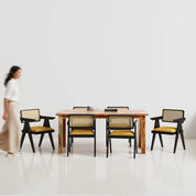 Roma-Pierre Luxury Dining Set - 4,6 & 8 Seater/ All sizes - Crafts Mill Bespoke Furniture - Dining