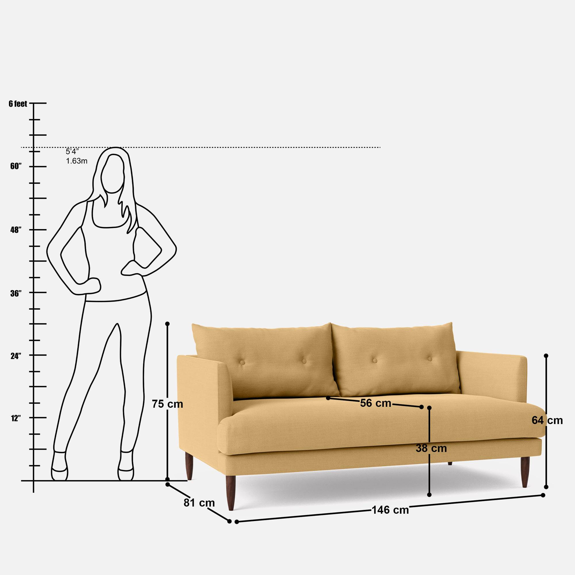 Islay 2 Seater Sofa - 57"