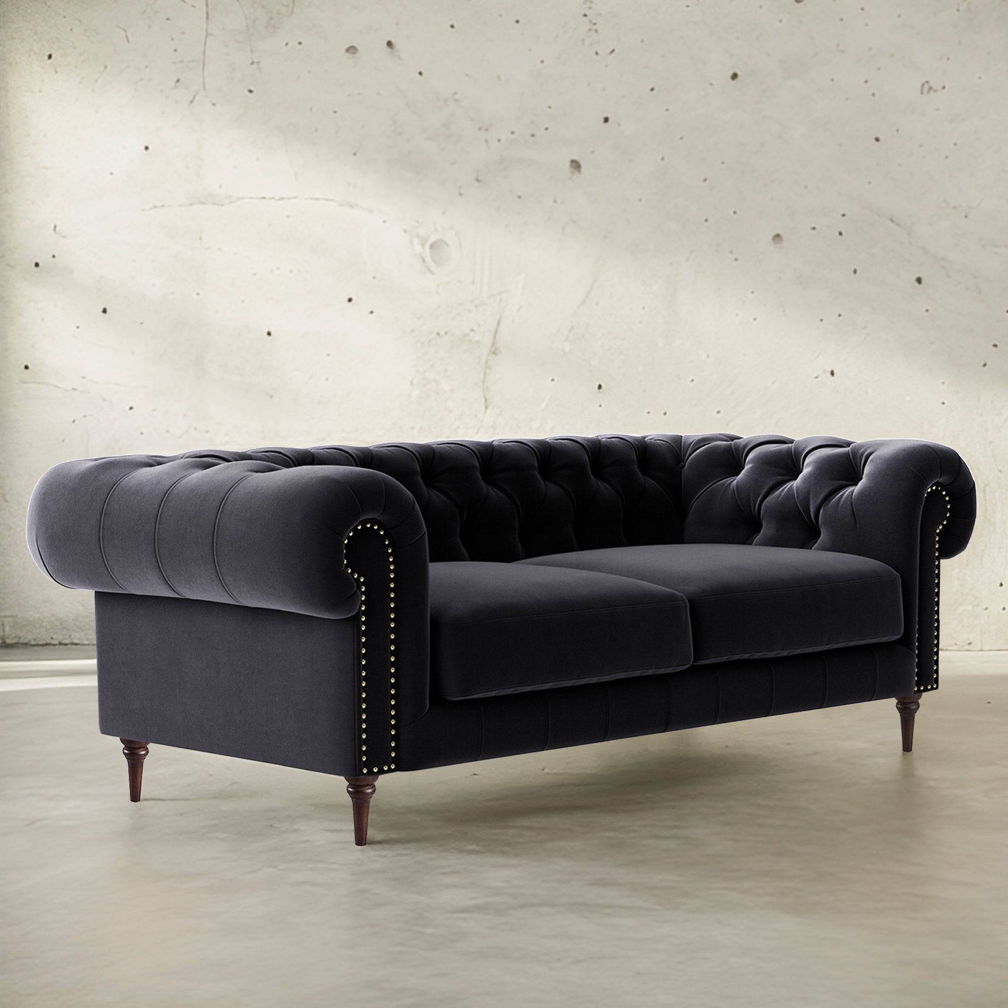 Chesterfield 3 Seater Sofa - 86.6"